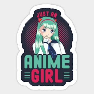 Otaku Girls Japanese Manga Lover Kawaii Anime Sticker